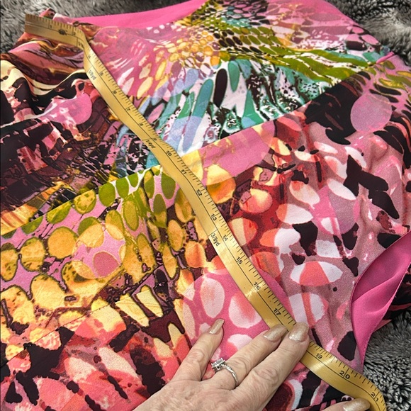 Colorful Abstract Pattern Mini Dress - Picture 8 of 10